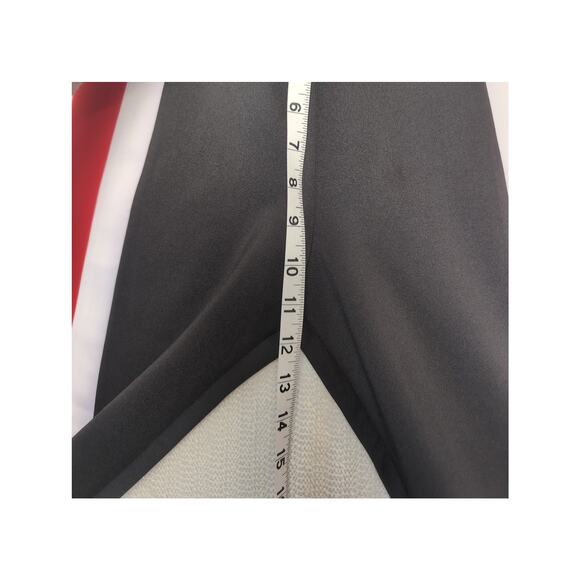 Lovers + Friends Black Red White Side Stripe Track Pants High Waist XS Revolve - Picture 7 of 9